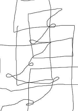 stroke of abstract line