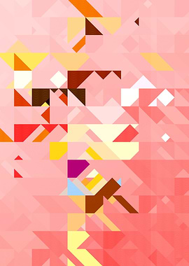 Triangle Geometric Artwork