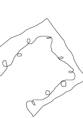 stroke of abstract line