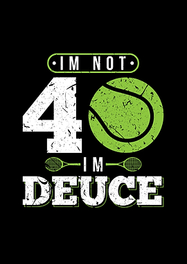 40th Birthday Gift Tennis