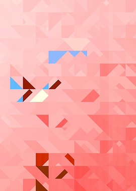 Triangle Geometric Artwork