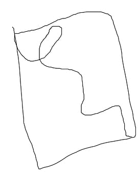 stroke of abstract line