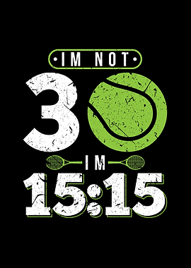 30th Birthday Gift Tennis