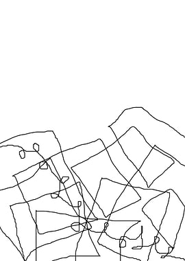 stroke of abstract line