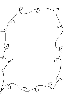 stroke of abstract line