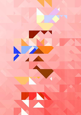 Triangle Geometric Artwork