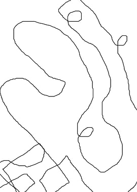 stroke of abstract line
