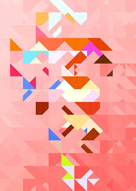 Triangle Geometric Artwork