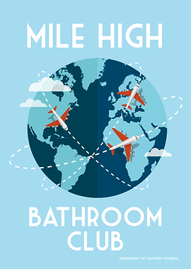 Funny Bathroom Mile High