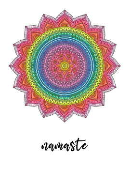 Mandala 2 namaste