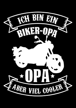 Lustiges Ich bin ein Biker