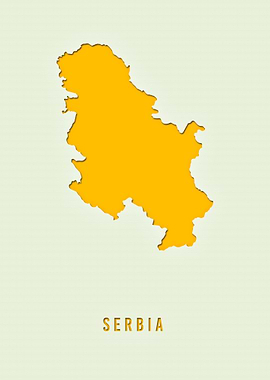 SERBIA MAP