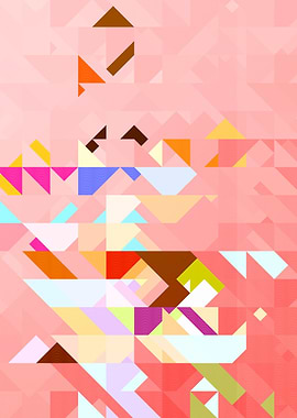 Triangle Geometric Artwork