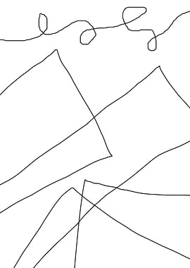 stroke of abstract line