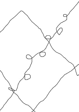 stroke of abstract line