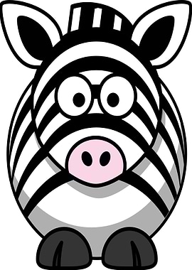 cute zebra gift