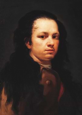 Goya Selfportrait vector