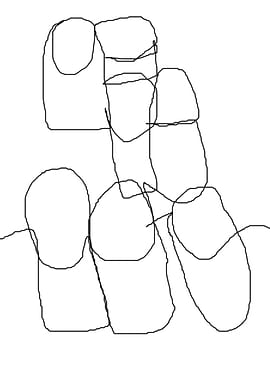 original abstract line