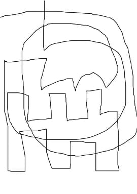 abstract line original