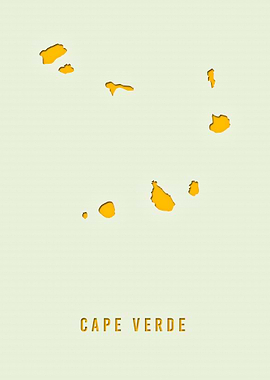 MAP OF CAPE VERDE