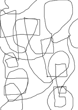 original abstract line