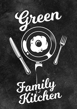 Green Family Kitchen Egg