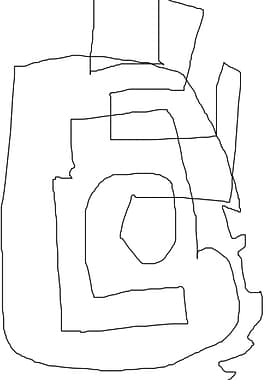 original abstract line