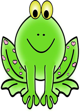 smiling frog gift
