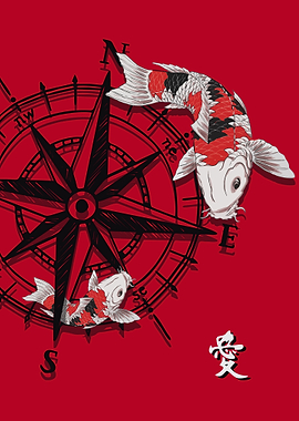 Koi and Compass