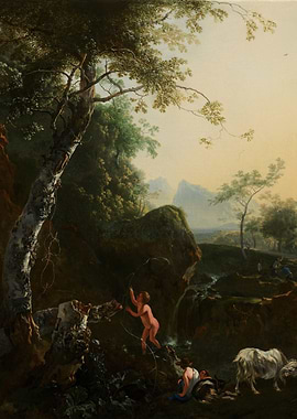 Mountainous Landscape with