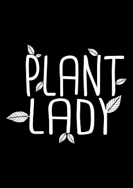Plant lady for gardener