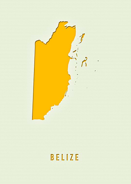 MAP OF BELIZE