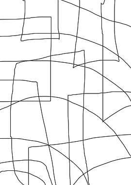 original abstract line