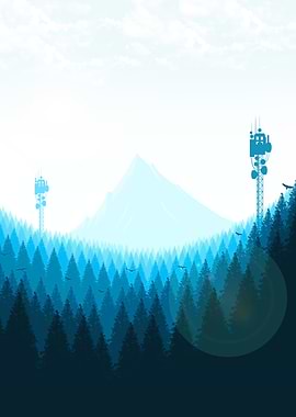 Sunrise with Blue Color