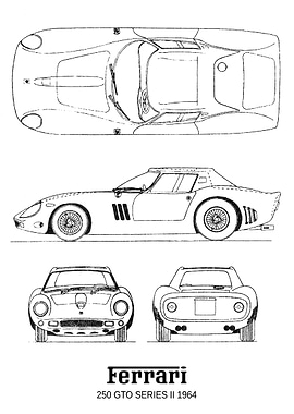 BNW Ferrari 250 GTO Series