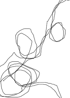 scribble abstract pen