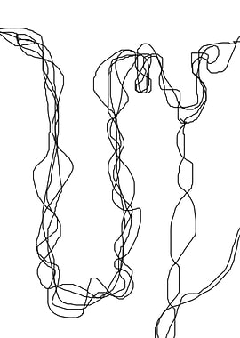 scribble abstract pen