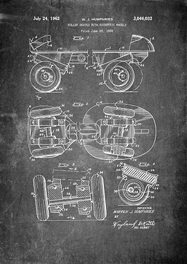 Roller Skates Patent II