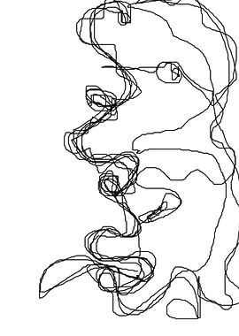 scribble abstract pen