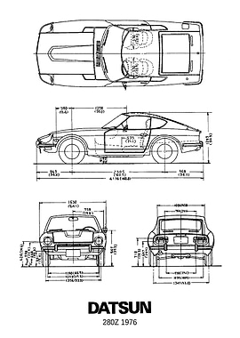 BNW Datsun 280Z 1976