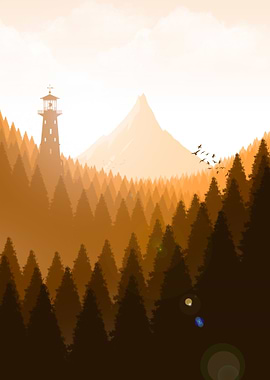 Sunset with Old Color