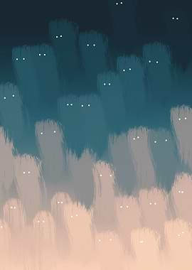 Ghost Surrealism Painting