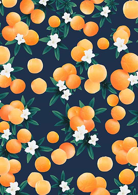 Orange Twist Flower 2