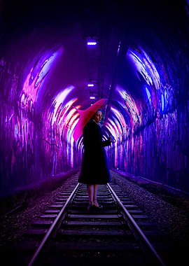 Neon Tunnel