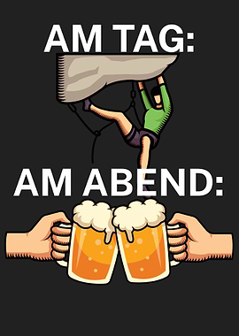 Klettern Am Tag Am Abend