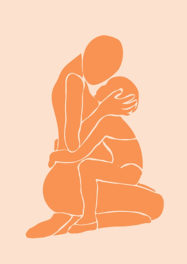 Minimal Body Drawing 8