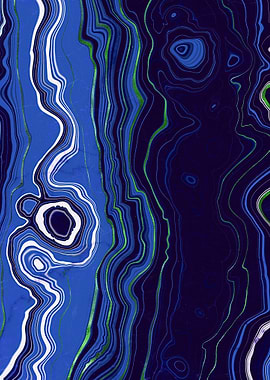 Blue Malachite Texture 07