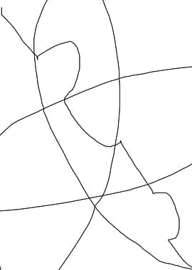 premium scribble abstract