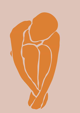 Minimal Body Drawing 7