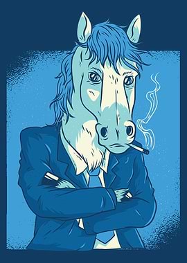Smoking Horse
